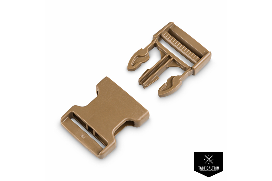 AustriAlpin ITW GT COBRA Buckle 1.5 Plastic Quick Release Tactical Coyote  Brown