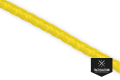 Positive Locking Shock Cord Nylon elastisch Gelb 3,2 mm (1/8")