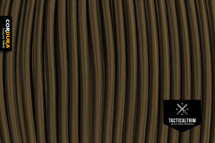 Shock Cord INVISTA CORDURA® TRUELOCK(TM) elastisch Coyote Brown 3,2 mm (1/8")