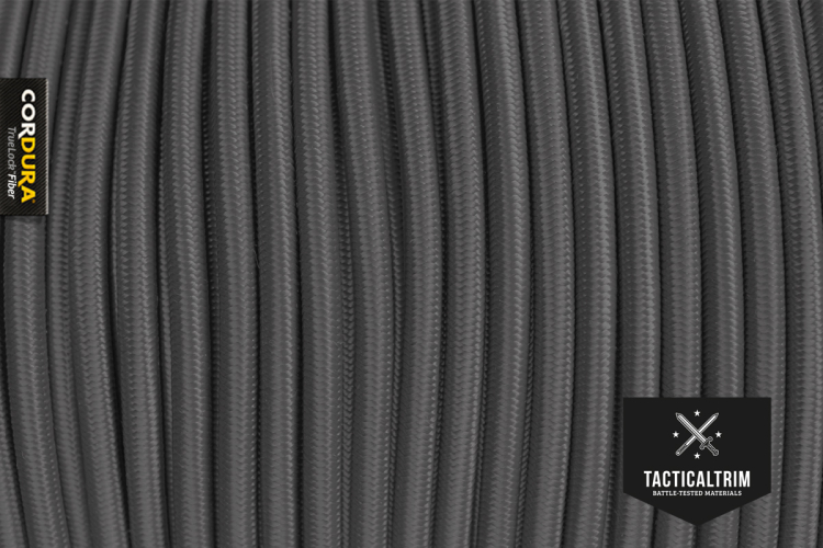 Shock Cord INVISTA CORDURA® TRUELOCK(TM) elastisch Wolf Grey 3,2 mm (1/8")