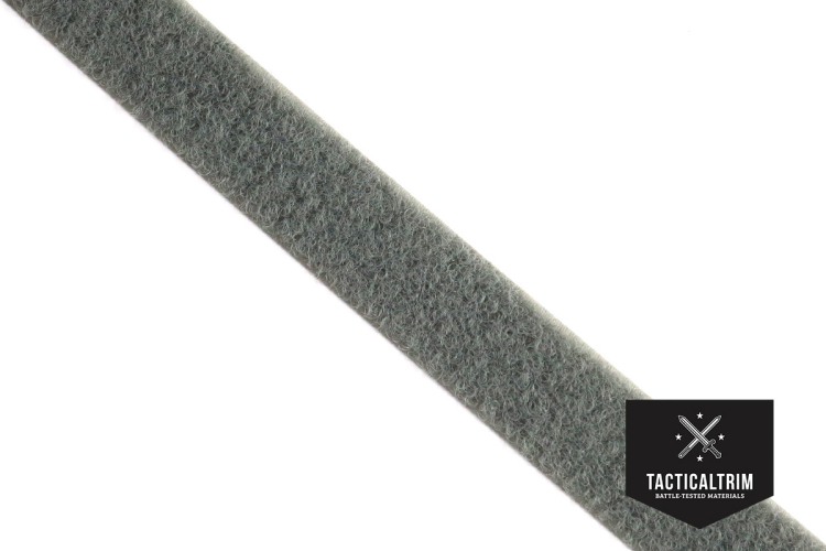 VELCRO® Flausch  25mm Wolf Grey