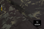 Sample 500 den WESTRIDGE® CORDURA® PU-coated MultiCam® Black approx. 14.8 cm x 10.5 cm