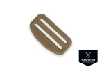 OnlyPrecision Single Glide 25 mm Coyote Brown Aluminium