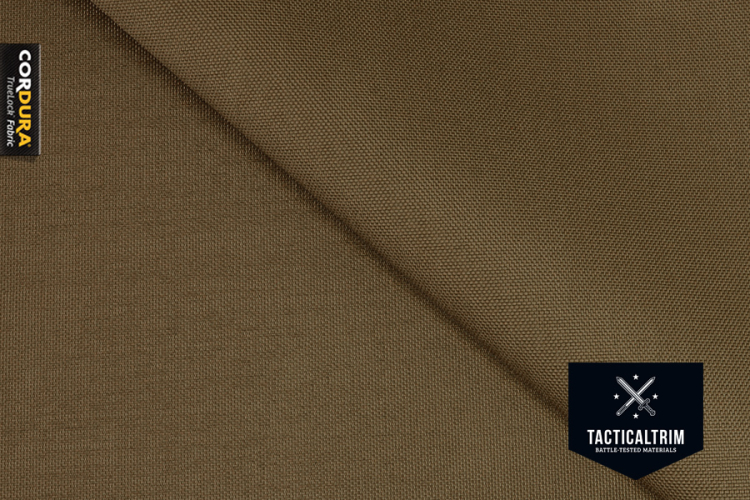 1100 dtex INVISTA CORDURA® TRUELOCK(TM) Solution-Dyed PU-coated Coyote Brown CUSTOM CUT