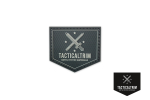 Tacticaltrim 3D PVC Patch Wolf Grey 50 mm