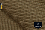 Sample 1100 dtex INVISTA CORDURA® TRUELOCK(TM) Solution-Dyed PU-coated Coyote Brown approx. 14.8 cm x 10.5 cm